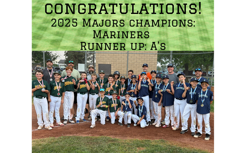 2025 MAJORS CHAMPIONS!