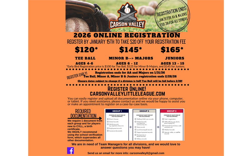 2026 Registration is OPEN!